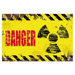 Halloween Türschild DANGER 2er-Set 48cm x 32cm