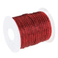 glitzerndes Band 6mm x 5m rot