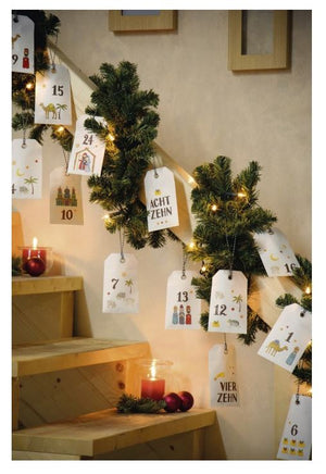 DIY Adventskalender Krippe