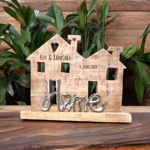 Haus "Home" 24cm personalisiert