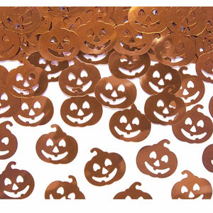 Halloween metallic Konfetti "Kürbisse/Pumpkins"