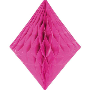 Honigwaben Diamant 30 cm Magenta