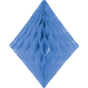 Honigwaben Diamant 30 cm Babyblau