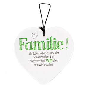 Familie ist alles was wir brauchen