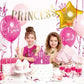 Luftballons pink mit Druck 6 Stück 30 cm Princess