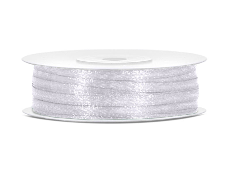 Satinband 3 mm x 50 m weiß