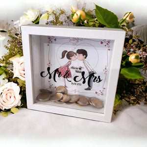 Spardose Hochzeit 15cm personalisiertes Geschenk