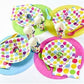 DekoGuru® Produktset 10er Coloured Dots Teller Becher Servietten