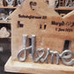 Häuser Deko Holz mit Schriftzug Home 24cm